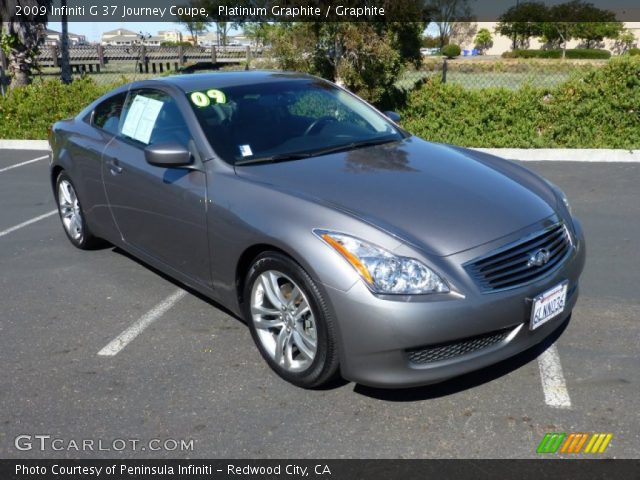 2009 Infiniti G 37 Journey Coupe in Platinum Graphite