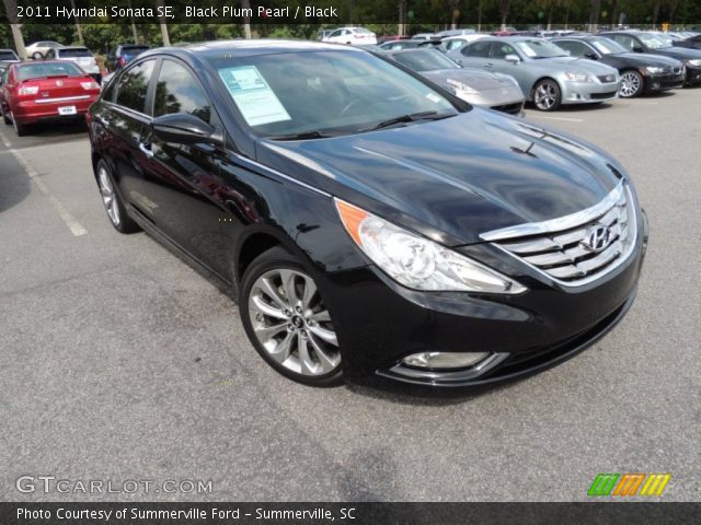 2011 Hyundai Sonata SE in Black Plum Pearl