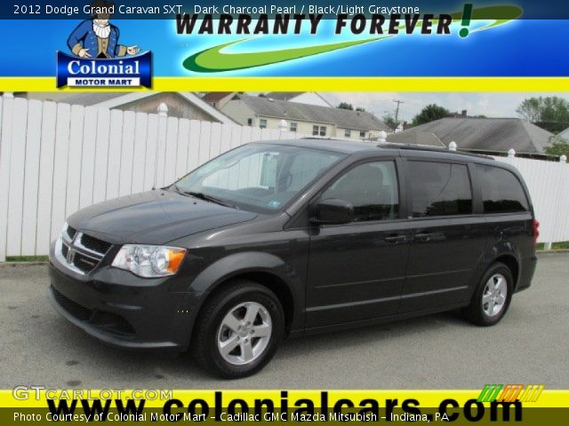 2012 Dodge Grand Caravan SXT in Dark Charcoal Pearl