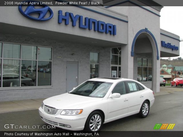 2008 Hyundai Azera Limited in Powder White Pearl