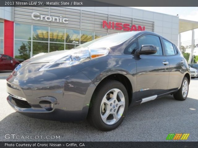 2013 Nissan LEAF SV in Metallic Slate