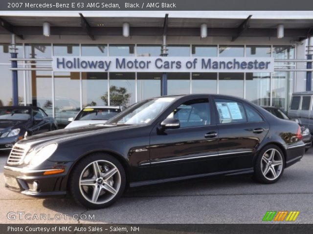 2007 Mercedes-Benz E 63 AMG Sedan in Black