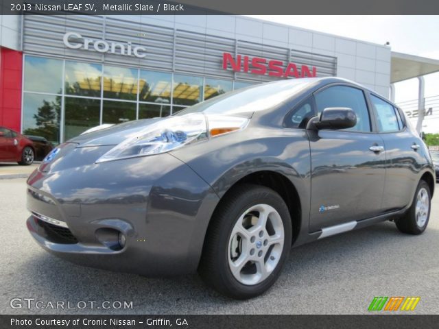 2013 Nissan LEAF SV in Metallic Slate