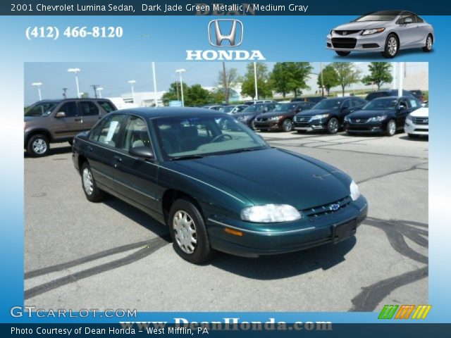 2001 Chevrolet Lumina Sedan in Dark Jade Green Metallic