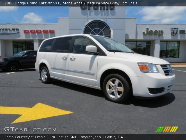 2008 Dodge Grand Caravan SXT in Stone White