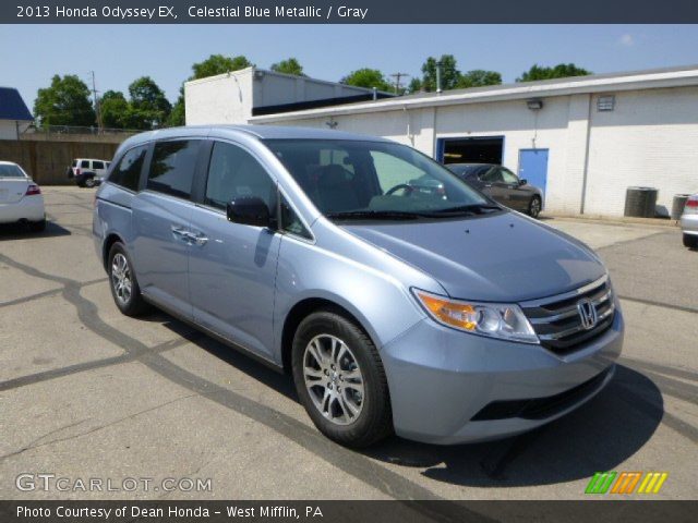 2013 Honda Odyssey EX in Celestial Blue Metallic