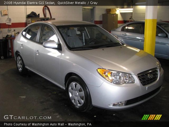 2008 Hyundai Elantra GLS Sedan in QuickSilver Metallic