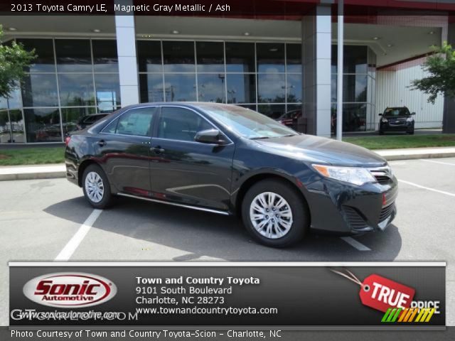 2013 Toyota Camry LE in Magnetic Gray Metallic