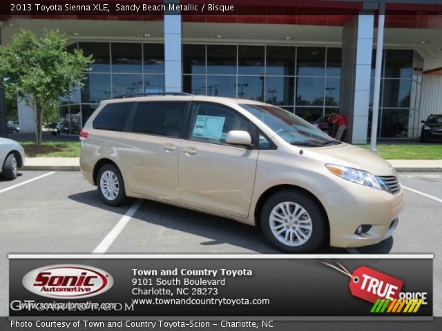 2013 Toyota Sienna XLE in Sandy Beach Metallic