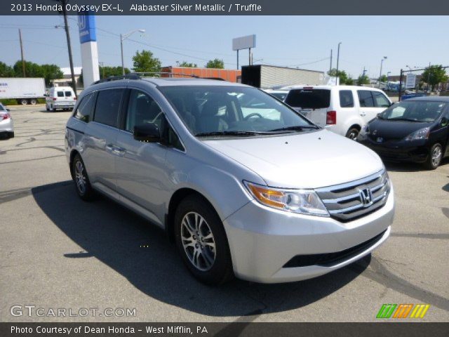 2013 Honda Odyssey EX-L in Alabaster Silver Metallic