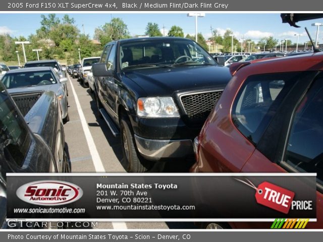 2005 Ford F150 XLT SuperCrew 4x4 in Black
