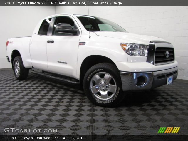 2008 Toyota Tundra SR5 TRD Double Cab 4x4 in Super White