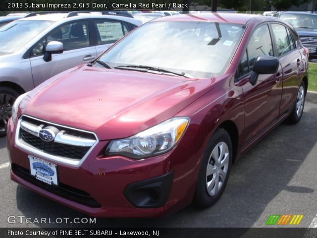 2013 Subaru Impreza 2.0i 5 Door in Camellia Red Pearl