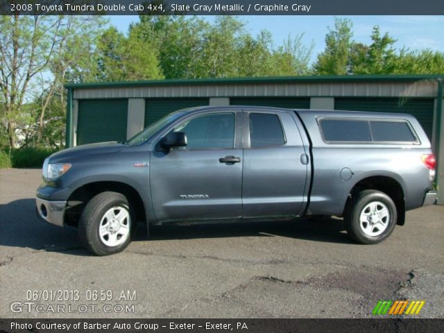 2008 Toyota Tundra Double Cab 4x4 in Slate Gray Metallic