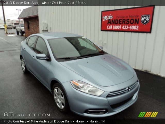 2013 Dodge Dart Aero in Winter Chill Pearl Coat