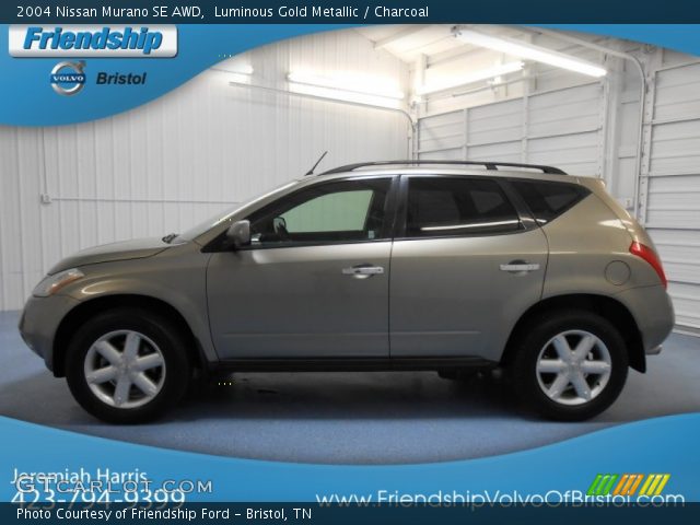 2004 Nissan Murano SE AWD in Luminous Gold Metallic