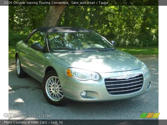 2006 Chrysler Sebring Touring Convertible in Satin Jade Pearl