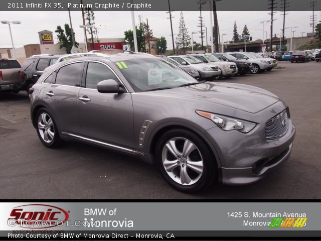 2011 Infiniti FX 35 in Platinum Graphite