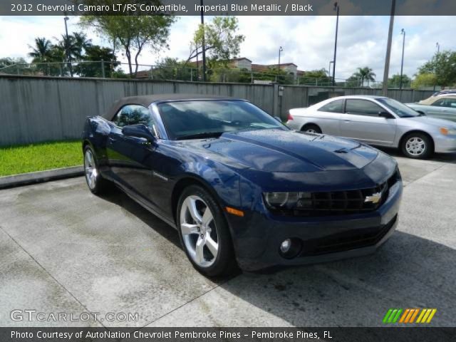 2012 Chevrolet Camaro LT/RS Convertible in Imperial Blue Metallic