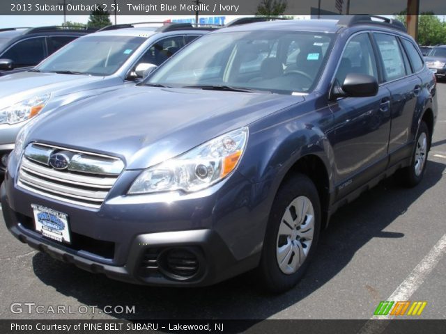 2013 Subaru Outback 2.5i in Twilight Blue Metallic