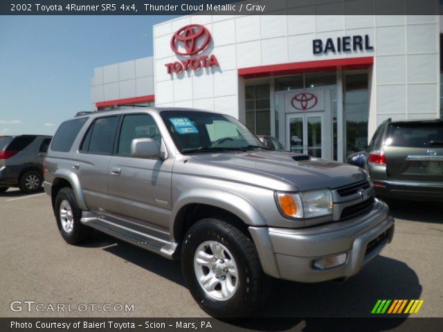 2002 Toyota 4Runner SR5 4x4 in Thunder Cloud Metallic