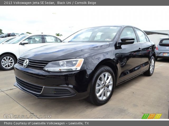 2013 Volkswagen Jetta SE Sedan in Black Uni