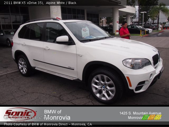 2011 BMW X5 xDrive 35i in Alpine White