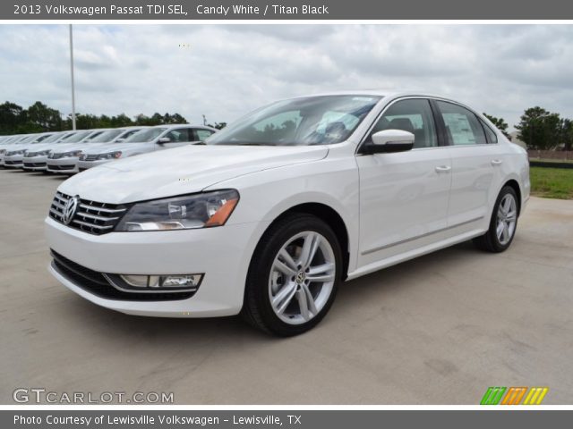 2013 Volkswagen Passat TDI SEL in Candy White