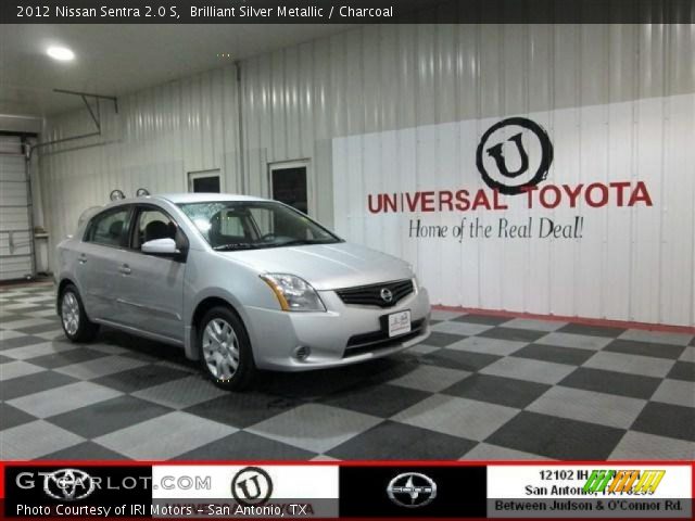 2012 Nissan Sentra 2.0 S in Brilliant Silver Metallic