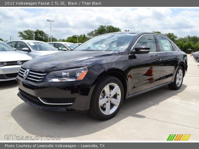 2013 Volkswagen Passat 2.5L SE in Black