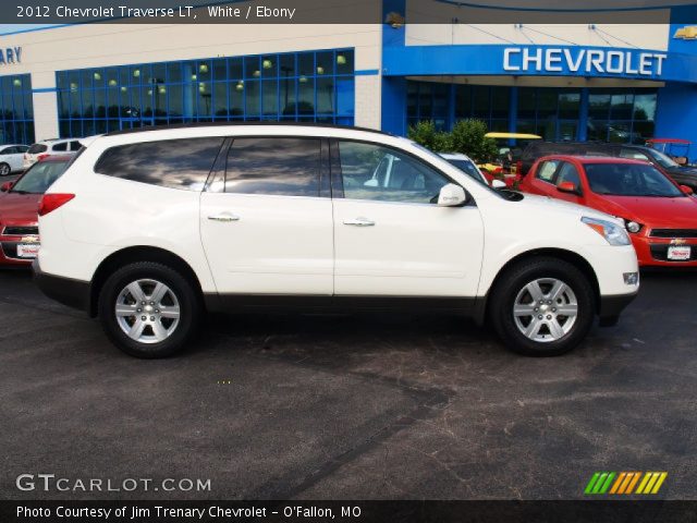 2012 Chevrolet Traverse LT in White