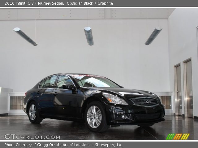 2010 Infiniti G 37 Journey Sedan in Obsidian Black