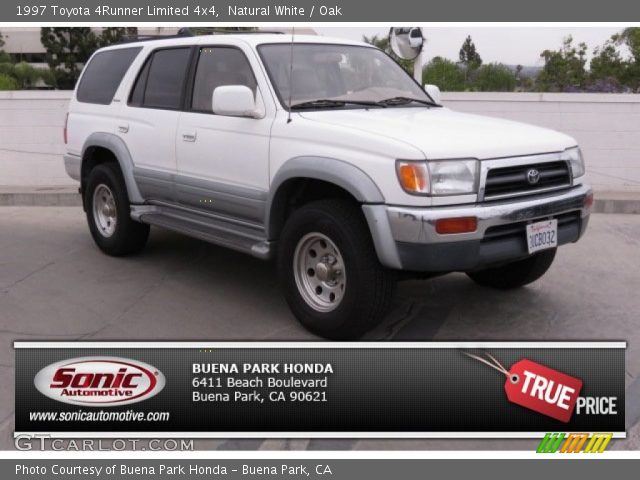 1997 Toyota 4Runner Limited 4x4 in Natural White