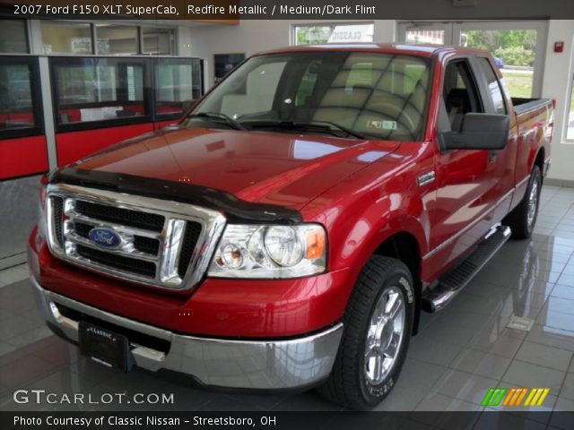 2007 Ford F150 XLT SuperCab in Redfire Metallic