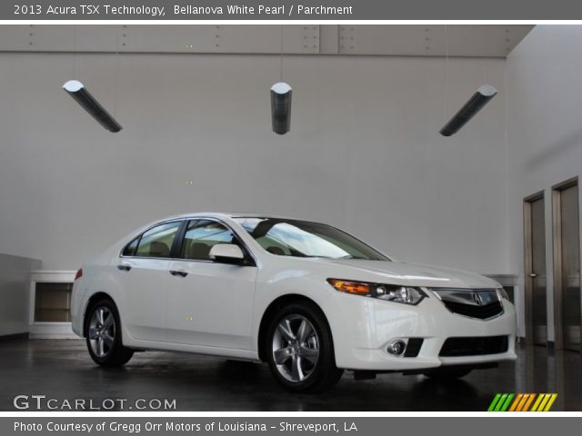 2013 Acura TSX Technology in Bellanova White Pearl