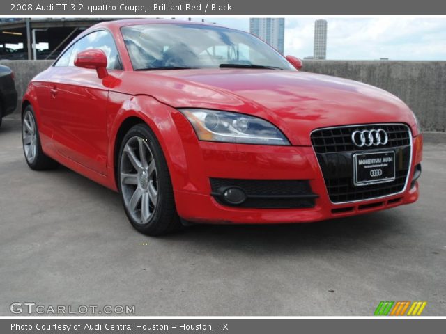 2008 Audi TT 3.2 quattro Coupe in Brilliant Red