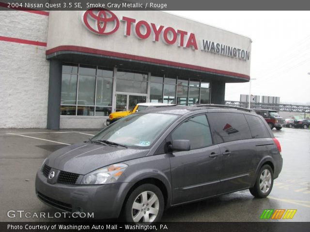 2004 Nissan Quest 3.5 SE in Smoke Gray Metallic