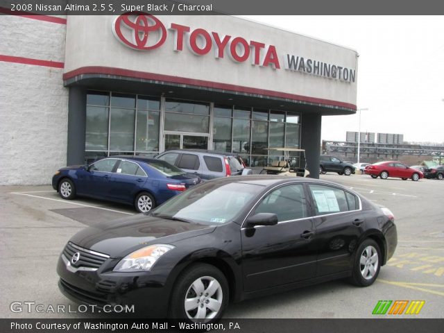 2008 Nissan Altima 2.5 S in Super Black