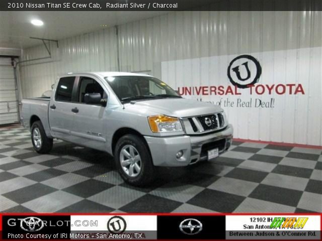 2010 Nissan Titan SE Crew Cab in Radiant Silver