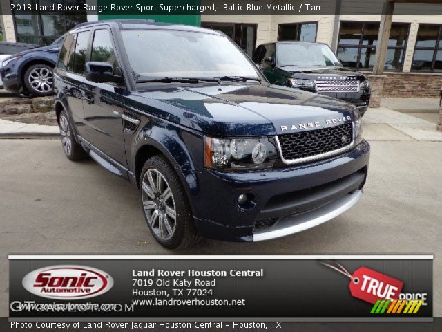 2013 Land Rover Range Rover Sport Supercharged in Baltic Blue Metallic