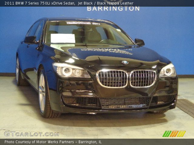 2011 BMW 7 Series 750Li xDrive Sedan in Jet Black