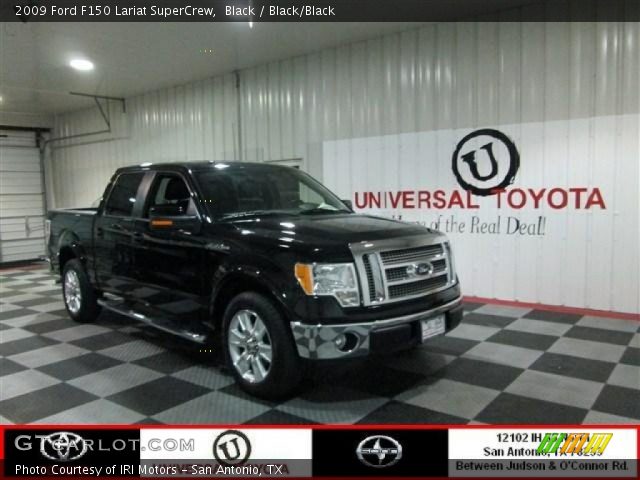 2009 Ford F150 Lariat SuperCrew in Black