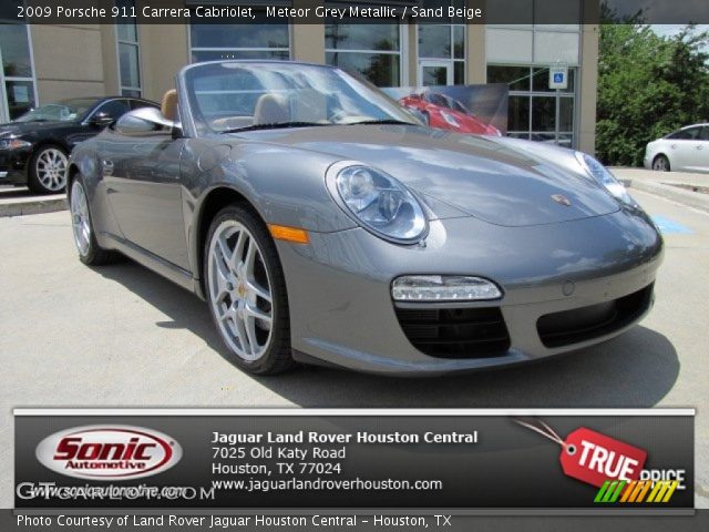 2009 Porsche 911 Carrera Cabriolet in Meteor Grey Metallic