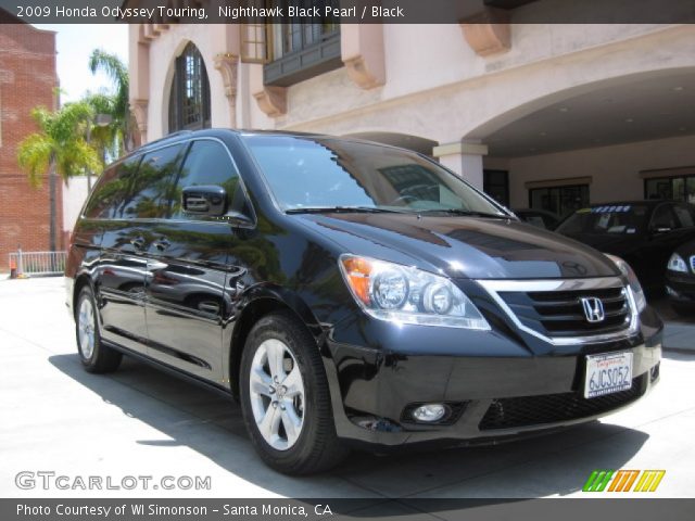 2009 Honda Odyssey Touring in Nighthawk Black Pearl