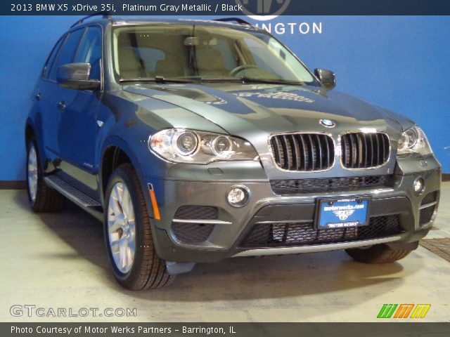 2013 BMW X5 xDrive 35i in Platinum Gray Metallic