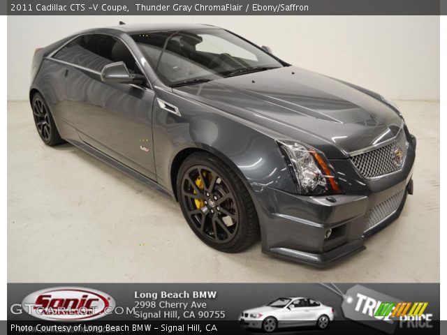 2011 Cadillac CTS -V Coupe in Thunder Gray ChromaFlair