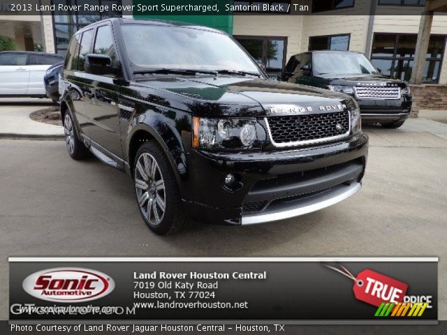 2013 Land Rover Range Rover Sport Supercharged in Santorini Black
