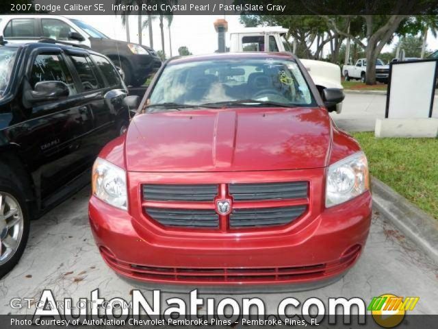 2007 Dodge Caliber SE in Inferno Red Crystal Pearl