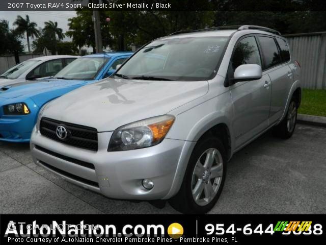 2007 Toyota RAV4 Sport in Classic Silver Metallic