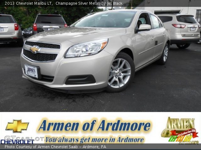 2013 Chevrolet Malibu LT in Champagne Silver Metallic